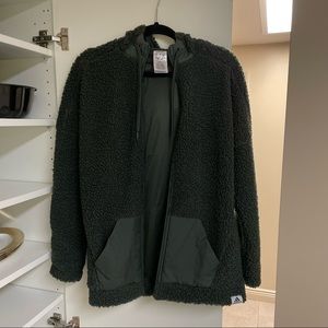 Adidas Sherpa hooded jacket